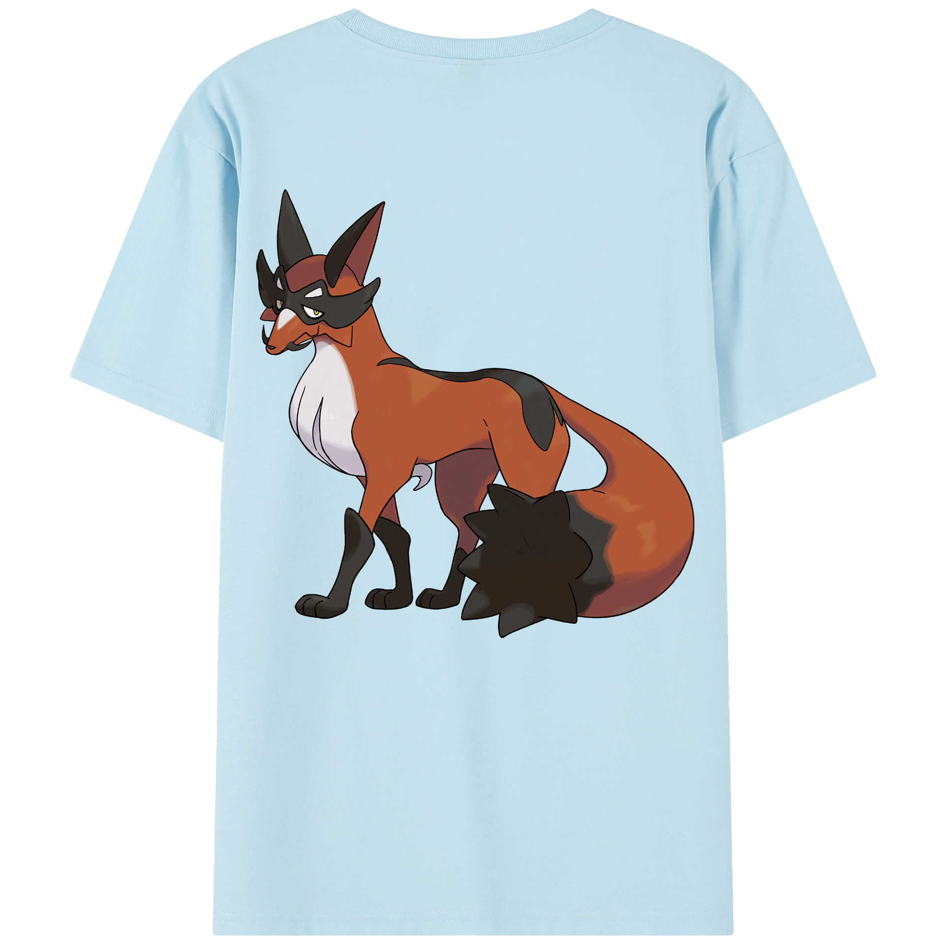 （画像用） ポケットモンスター Pokémon 綿100％半袖Tシャツ（背面プリント）